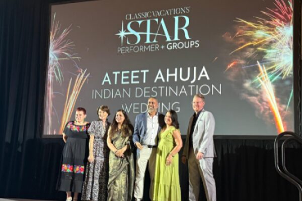 Ateet Ahuja Classic Vacations Top 25 Group Star Performer 2026