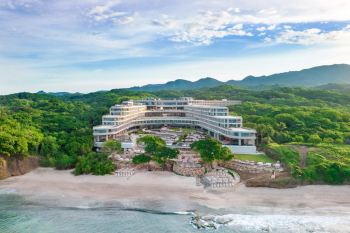 Aerial view of Dreams Bahia Mita, a luxury beachfront resort for Indian destination weddings in Mexico. Aerial view of Dreams Bahia Mita, a luxury beachfront resort for Indian destination weddings in Mexico.