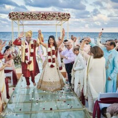 Anuj and Shruthi’s Indian Wedding Ceremony | Cancun, Mexico | Destination Wedding Photographers.